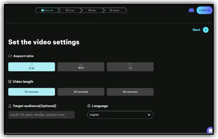 AI application to create short videos Creatify