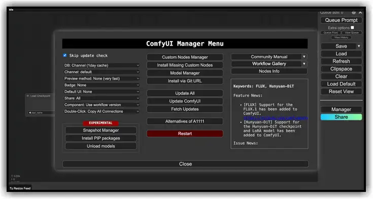 Setting up Model in ComfyUI