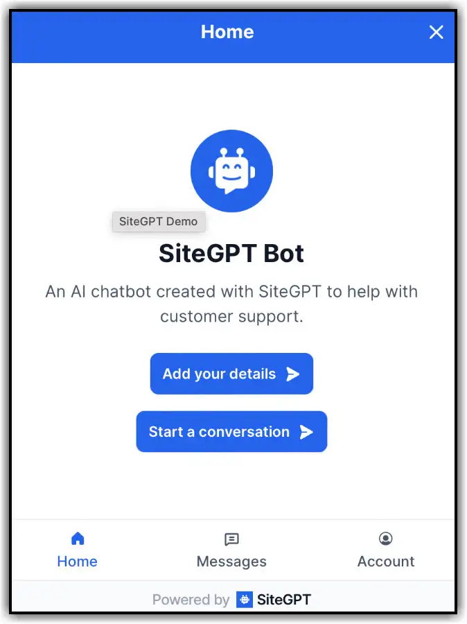 SiteGPT Revolutionize Your Website with AI Chatbots 2